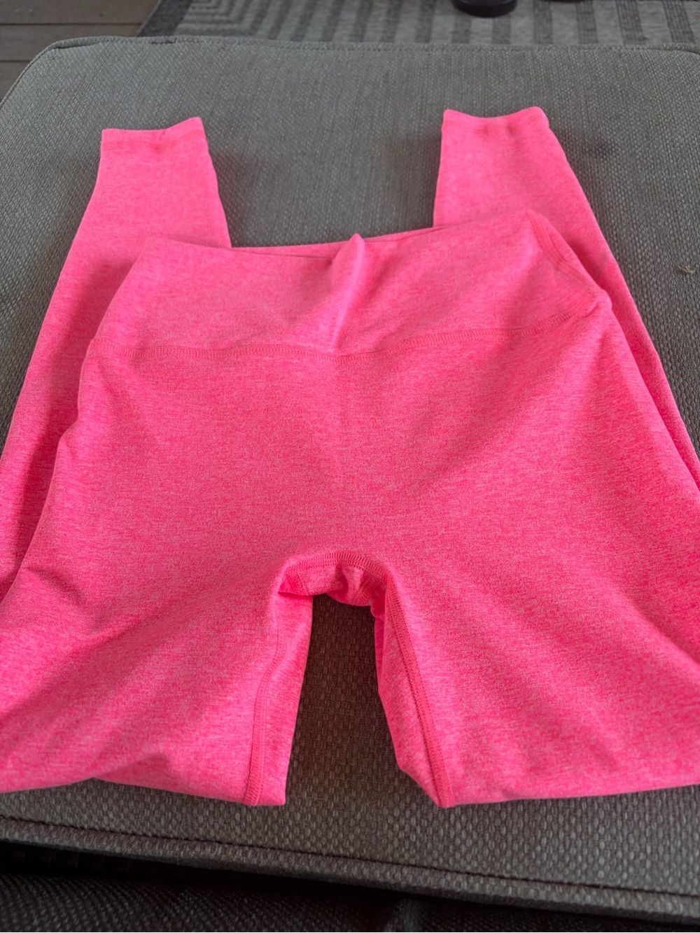 Fleo Hot Pink Seamless Leggings-NWOT, small